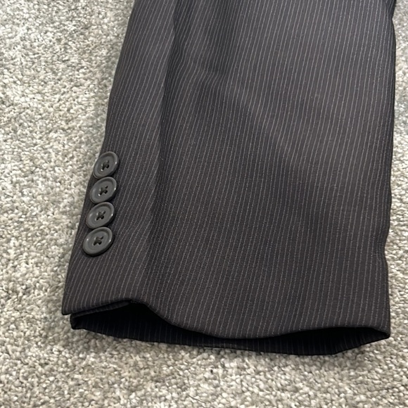 Perry Ellis NEW Brown Pinstripe Men's Jacket/Blazer Size 42L - Picture 5 of 7